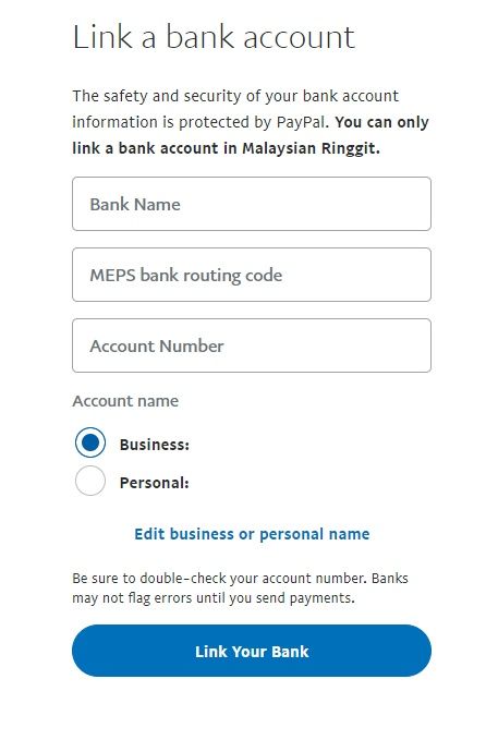 Linking PayPal Account to Bank account and withdra... - PayPal Community