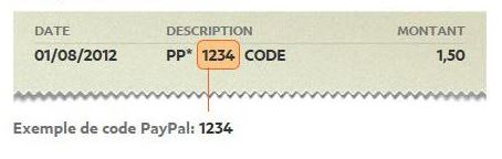 Code de confirmation de carte - PayPal Community