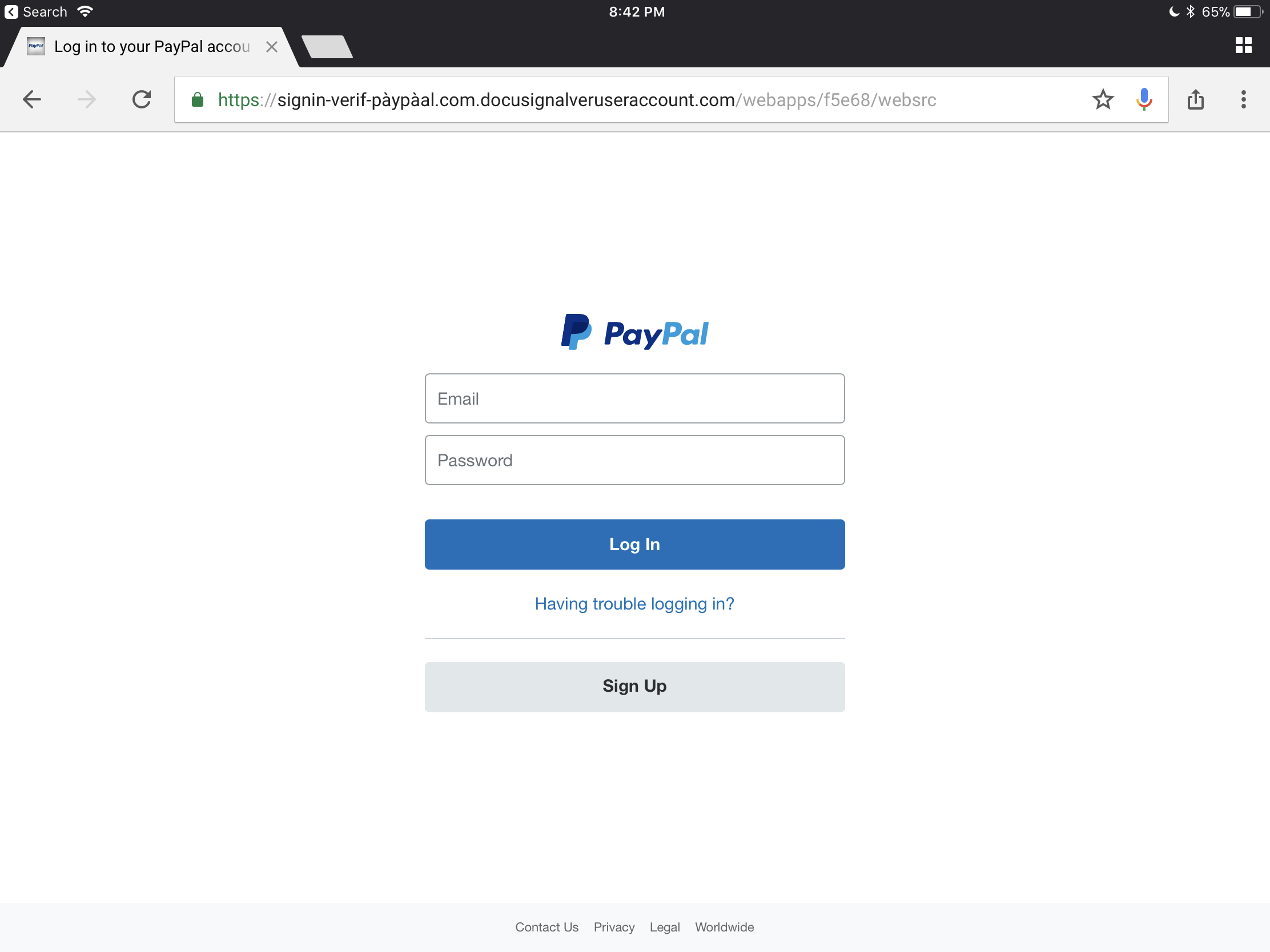 Solved: Examples of Suspected Fraud or Fake Emails - Page 7 - PayPal  Community