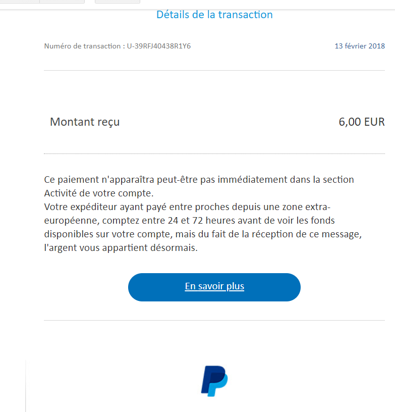 Résolu : paiement Paypal en attente - PayPal Community