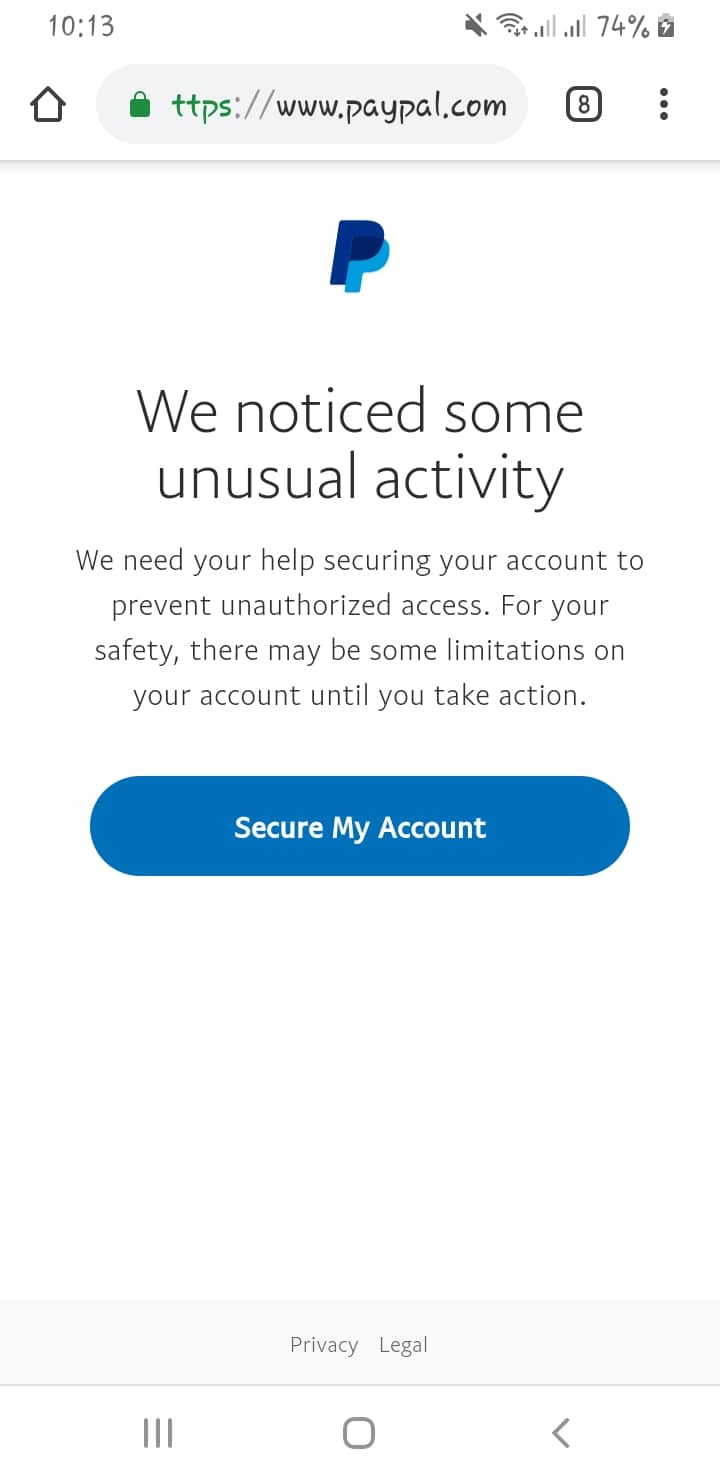 Solved My Account Access Is Temporarily Limited Paypal Community