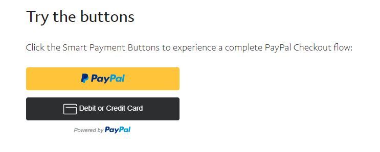 Paypal Smart Payment Button Inquiry - PayPal Community