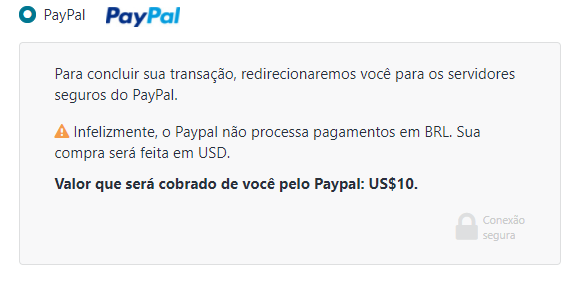 netshoes paypal
